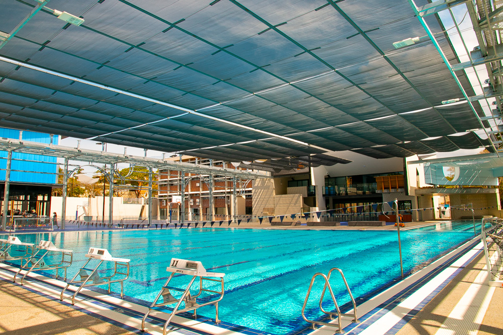 St Margarets Pool Variable Shade System