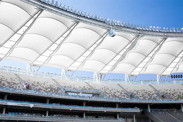 Optus Stadium, Perth- Halo Stadium Roofing Section