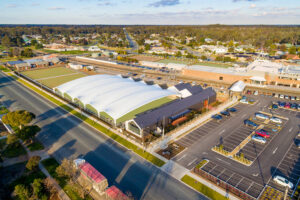 Moama Bowling Green Canopy Aerial